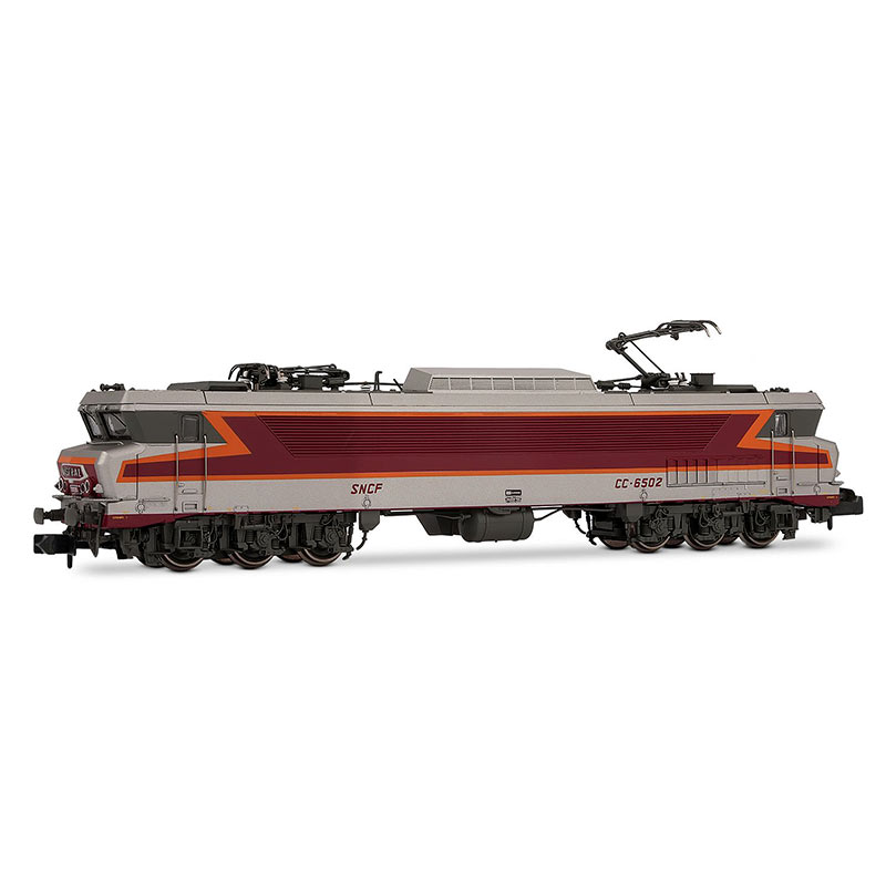 Locomotive électrique CC 6502 « Mistral », livrée d'origine argent